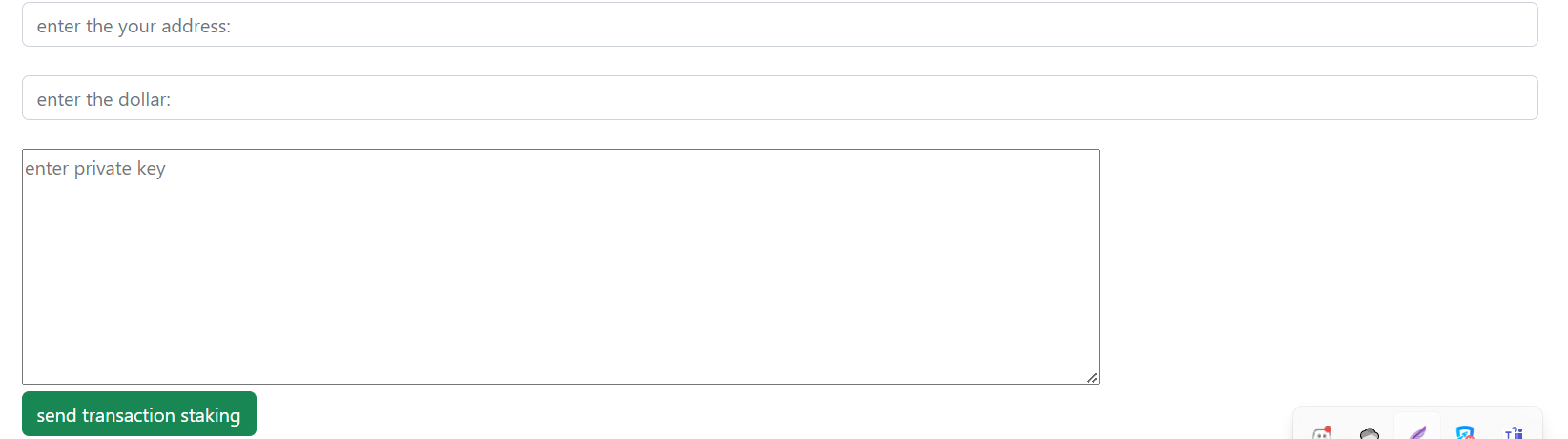 Mining step 4 screenshot